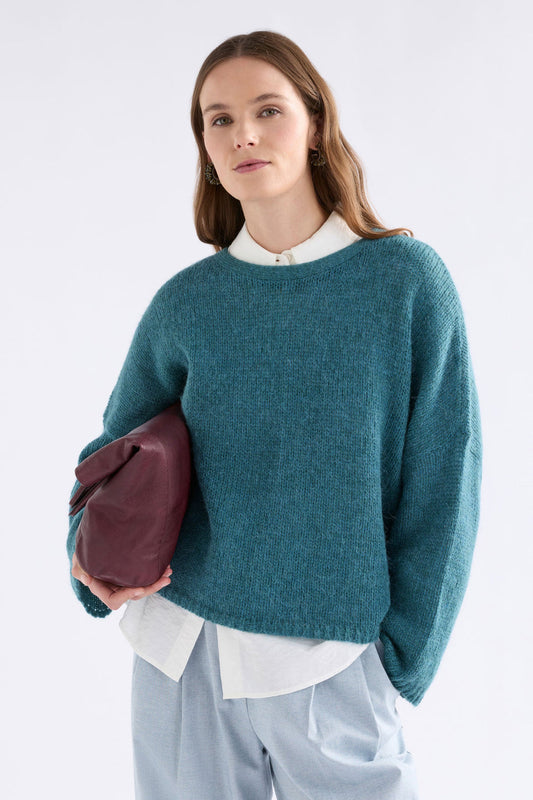 Elk Agna Luna Sweater - Stone Blue