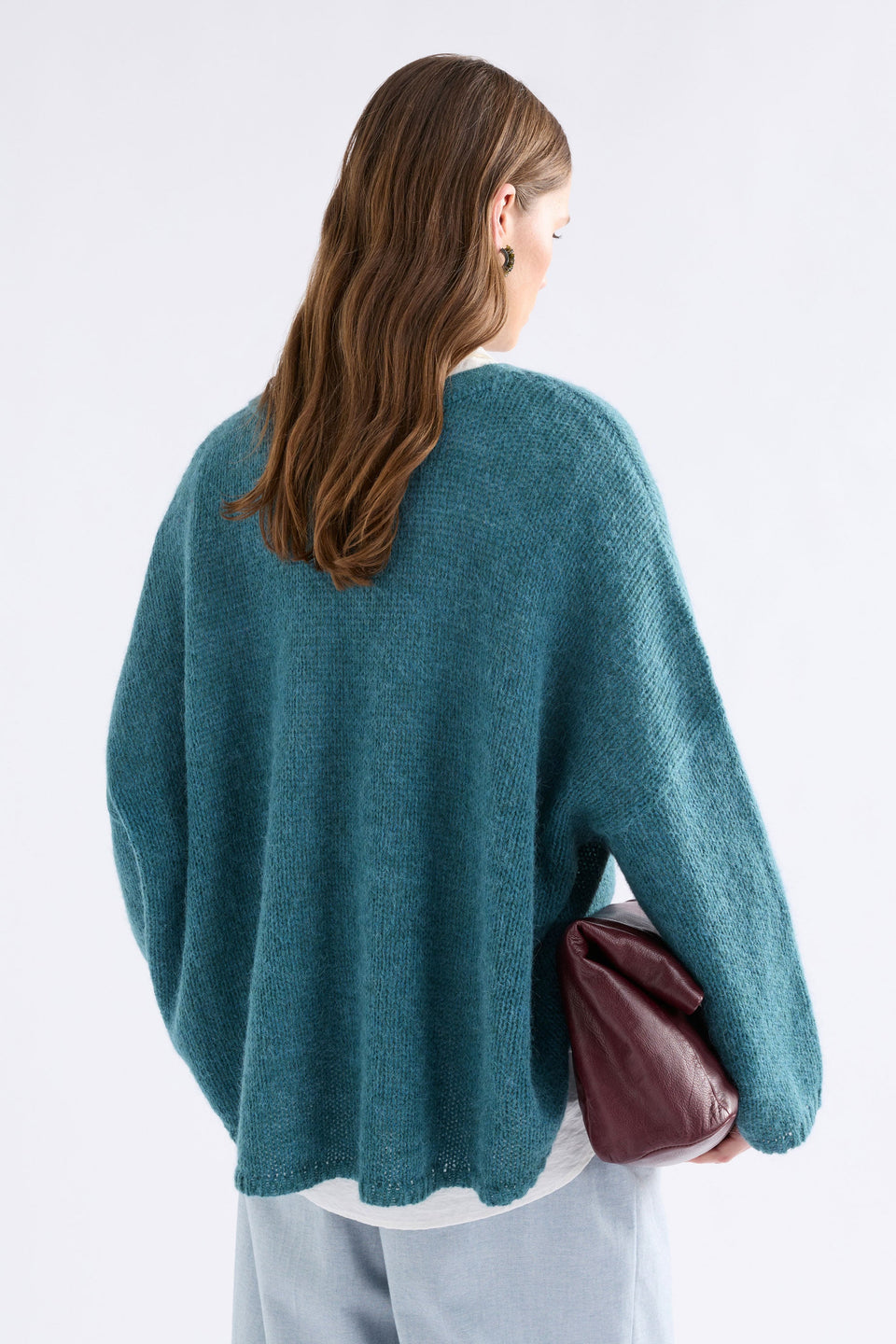 Elk Agna Luna Sweater - Stone Blue
