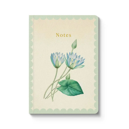 Nymphaea-Caerulea A6 Soft Cover Notebook