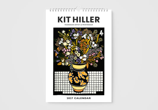 Kit Hiller 2027 Wall Calendar