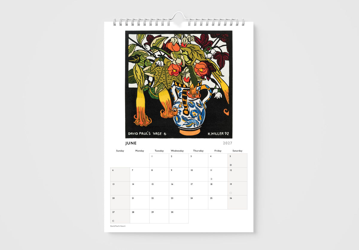 Kit Hiller 2027 Wall Calendar