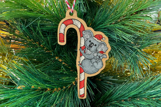 The Nonsense Maker Australian Christmas Ornament - Koala