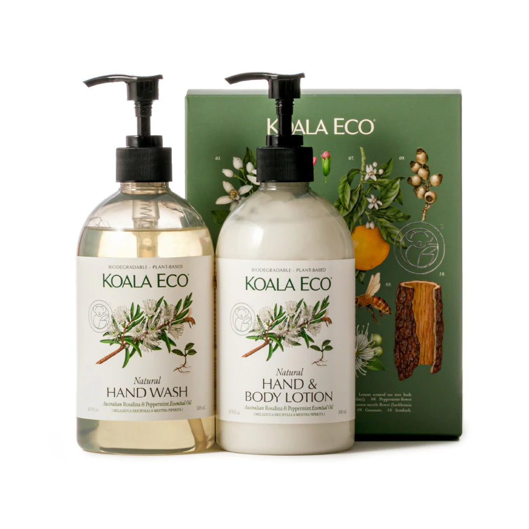 Koala Eco Gift Collection Hand Care - Rosalina and Peppermint