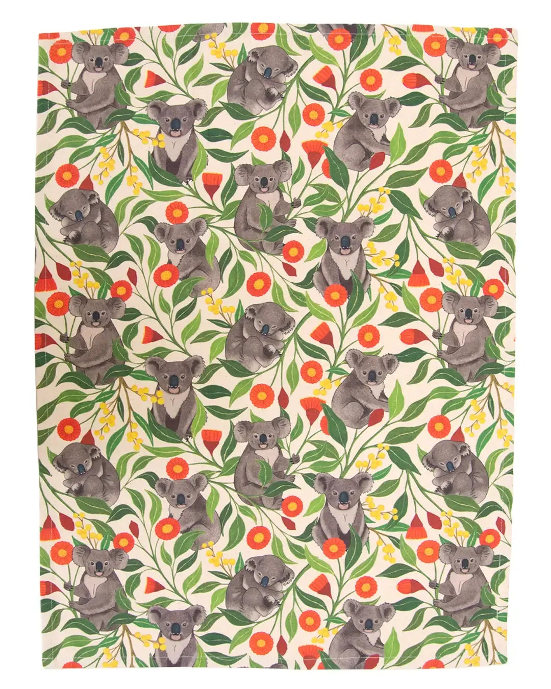 Earth Greetings Australian Koala Tea Towel