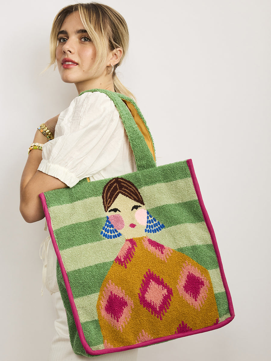 The Kyoto Carpet Tote