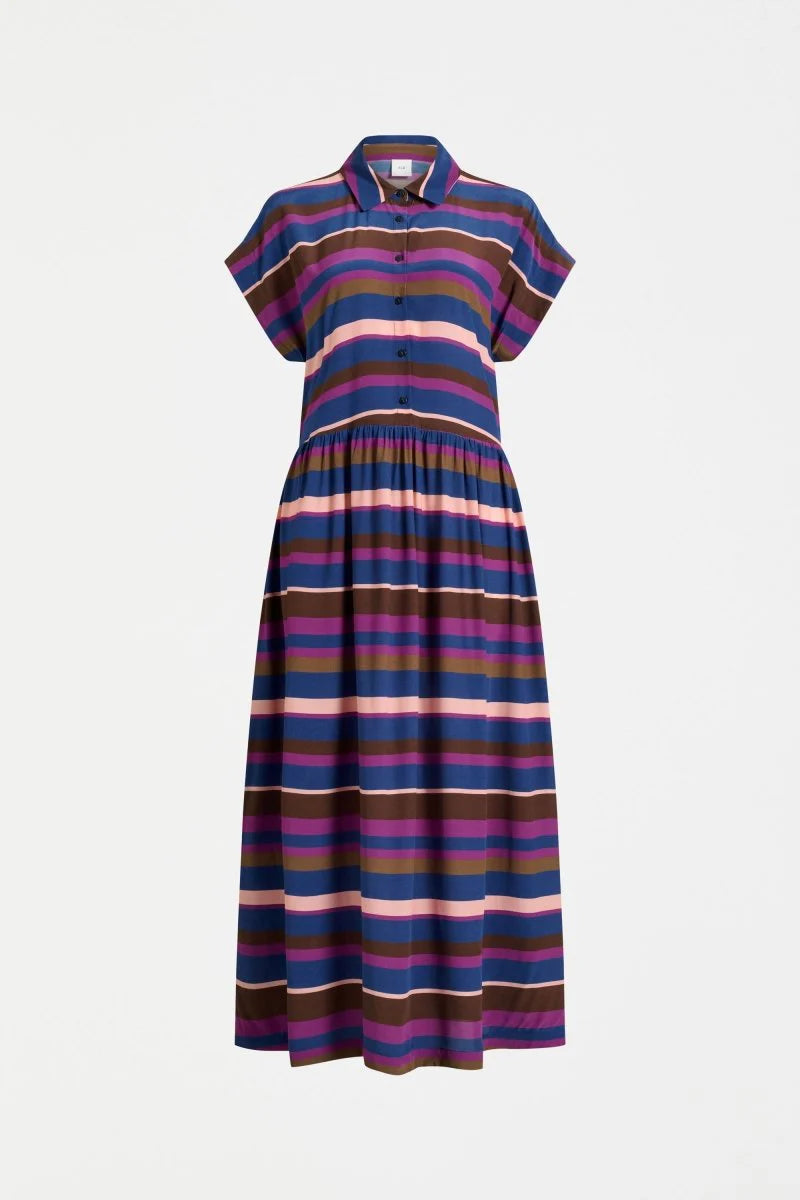 Elk Landau Dress - Riga Stripe