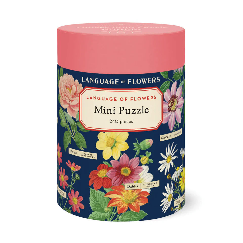 Cavallini & Co 'Language of Flowers' 240 Piece Mini Vintage Puzzle