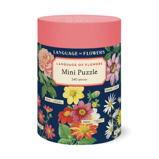 Cavallini & Co 'Language of Flowers' 240 Piece Mini Vintage Puzzle