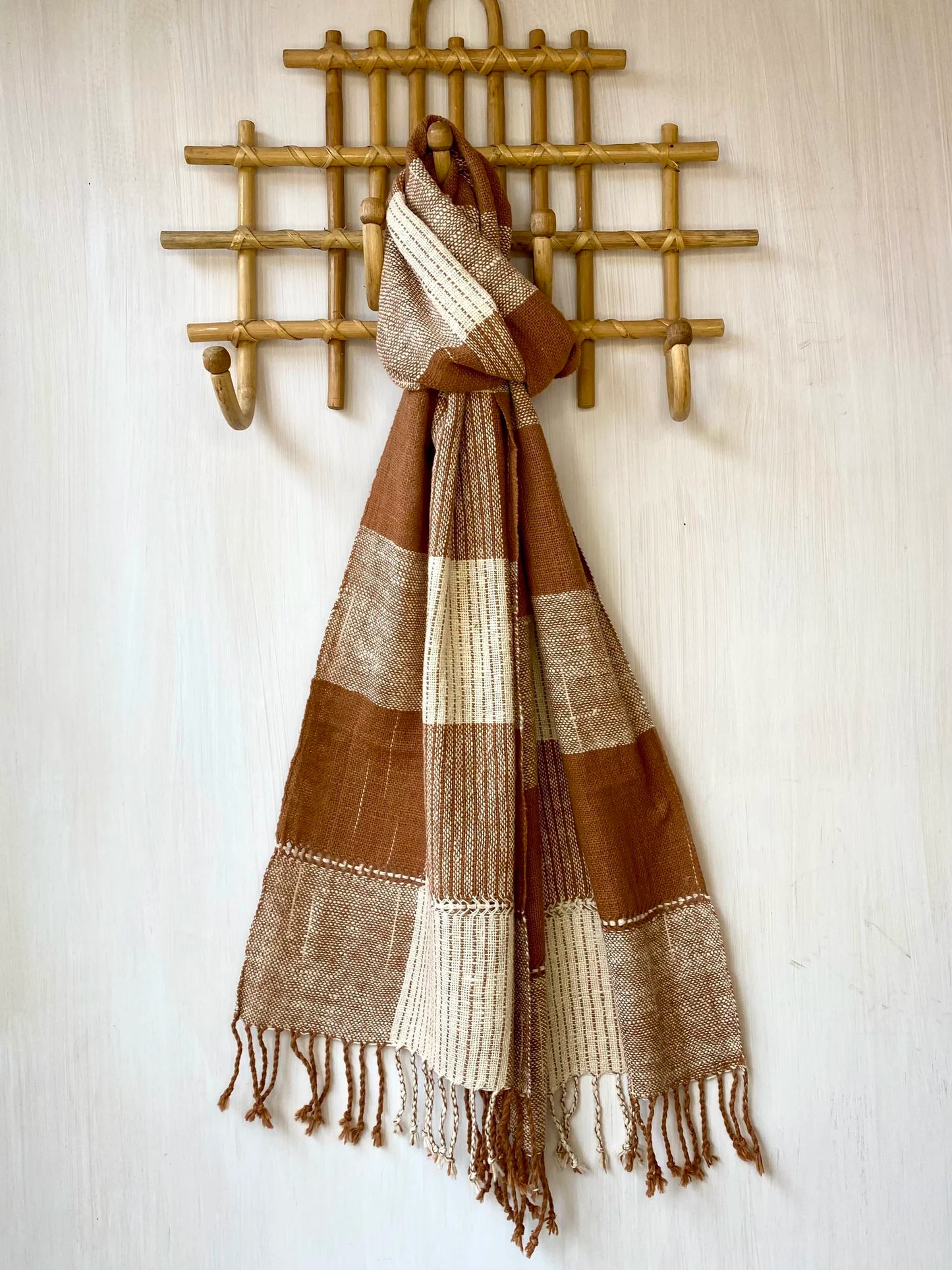 Loom Lao Cotton Scarf - Various colours