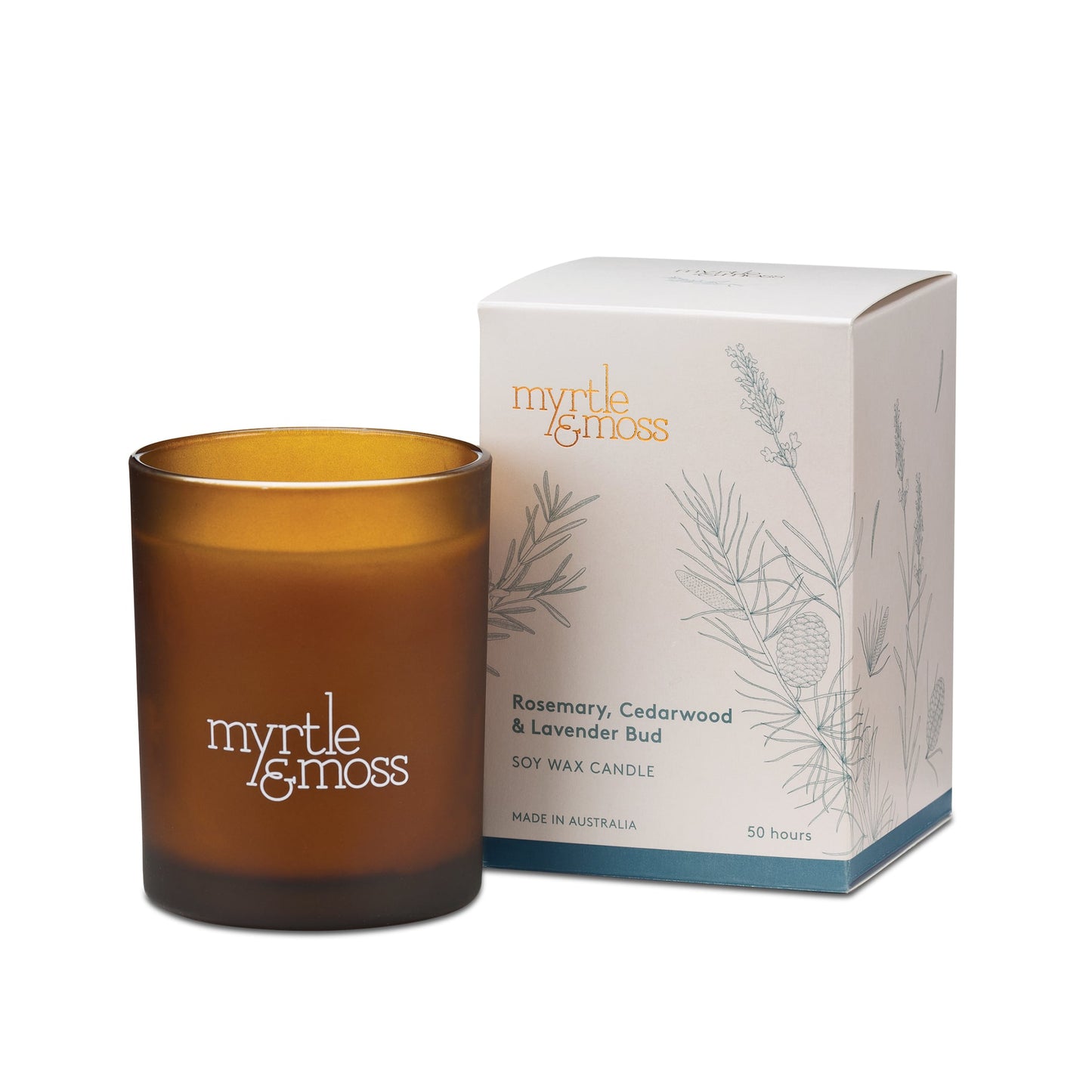 Myrtle and Moss Soy Wax Candle