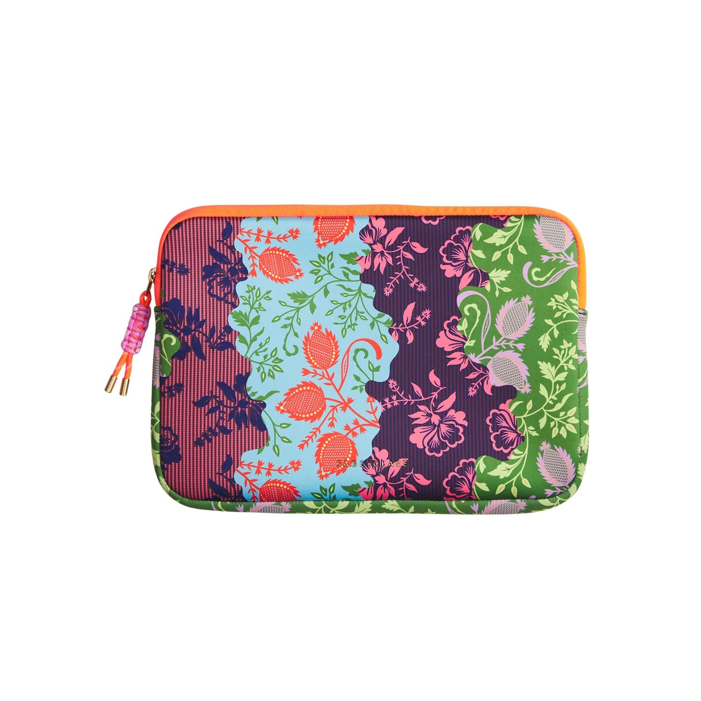 Sage and Clare Leilani Laptop Sleeve 14" - Garnet