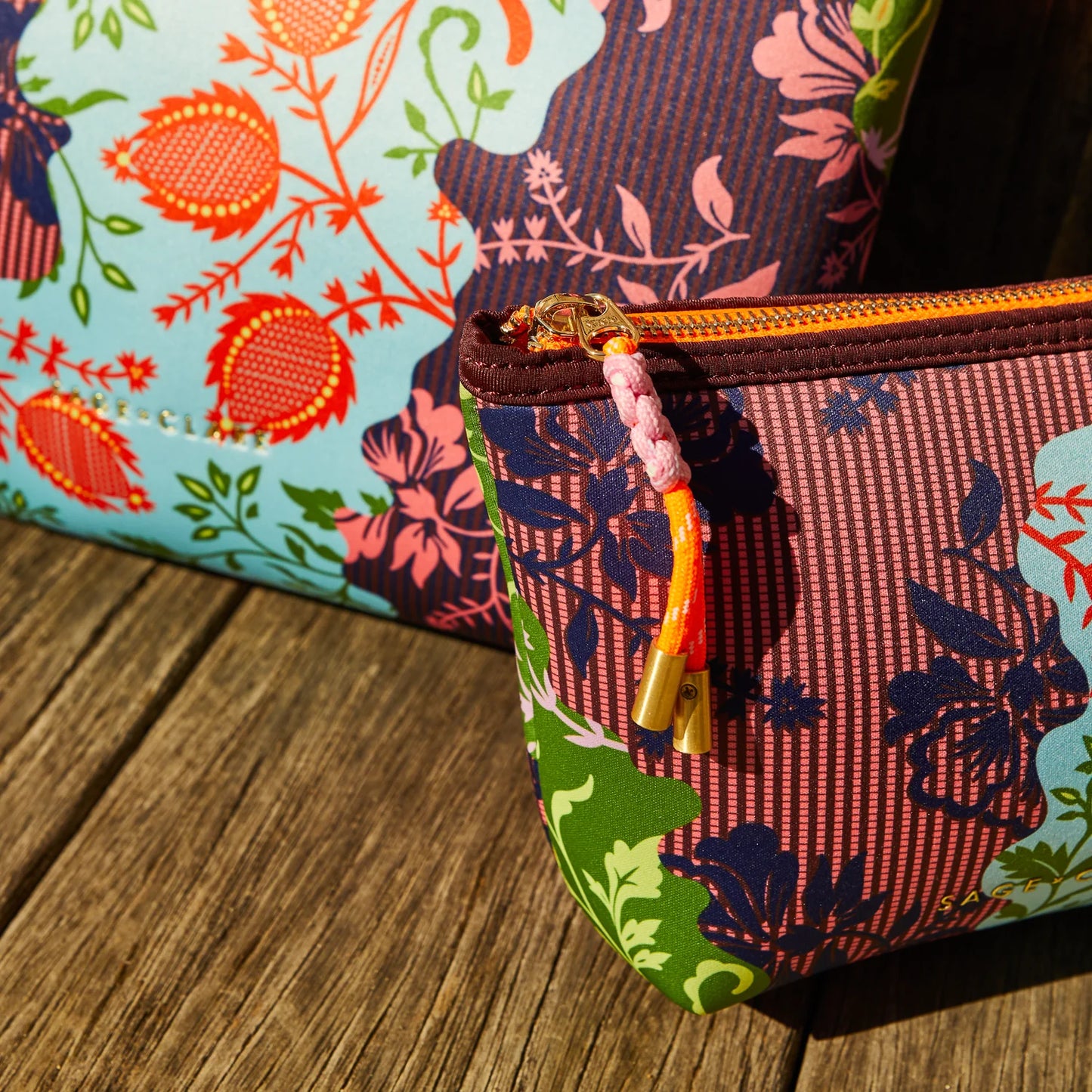 Sage and Clare Leilani Purse - Garnet