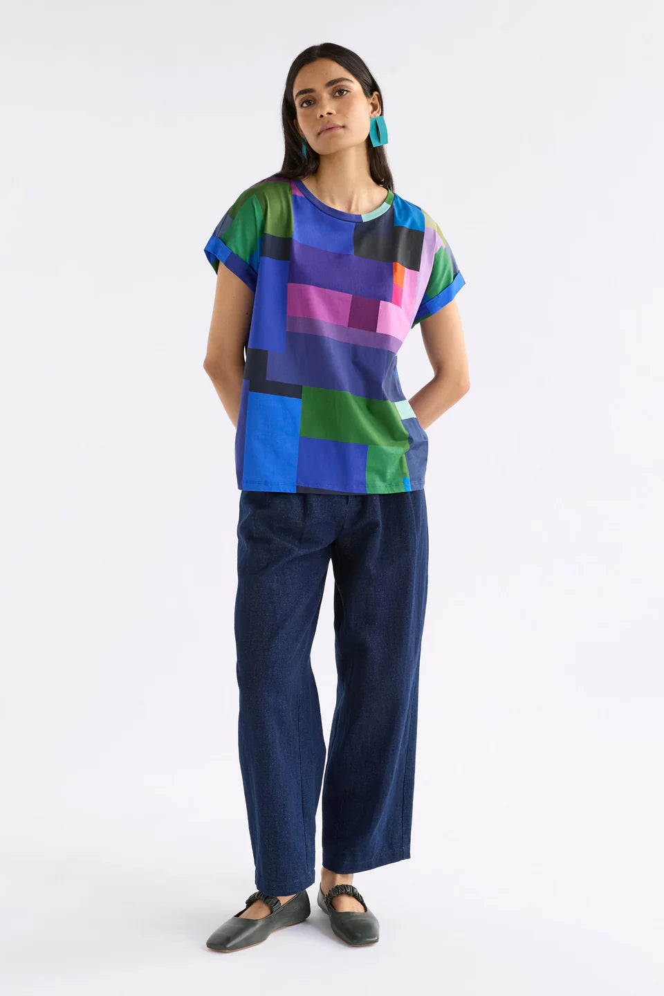 Elk Lento Tshirt - Lucent Print