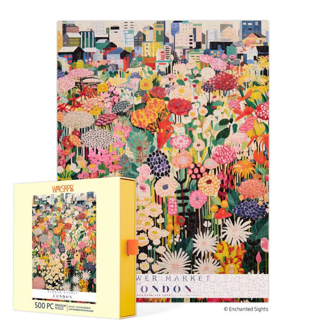 London Flower Market - 1000 Piece Puzzle