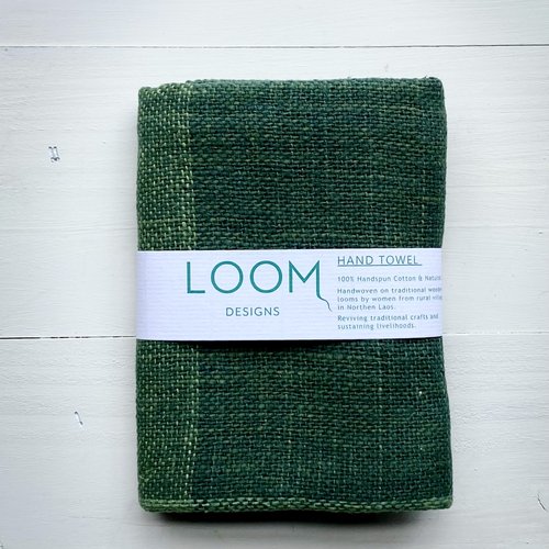 Loom Designs Cotton Hand Towel - Various Colours