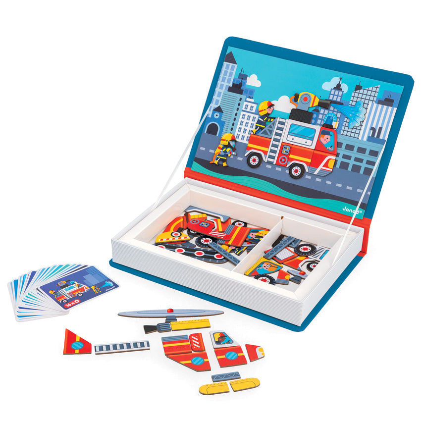 Firefighter Magnetic Book