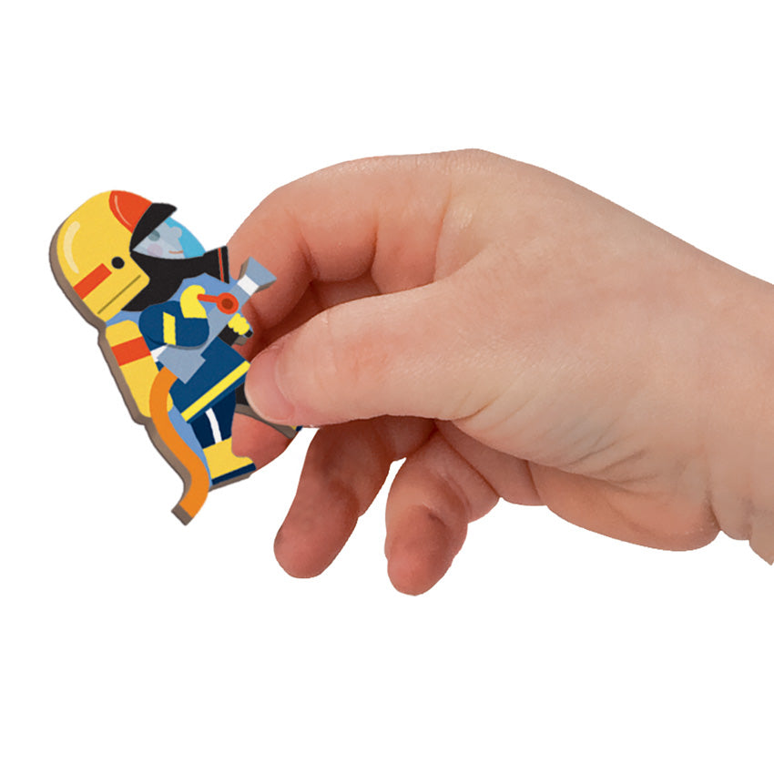 Firefighter Magnetic Book