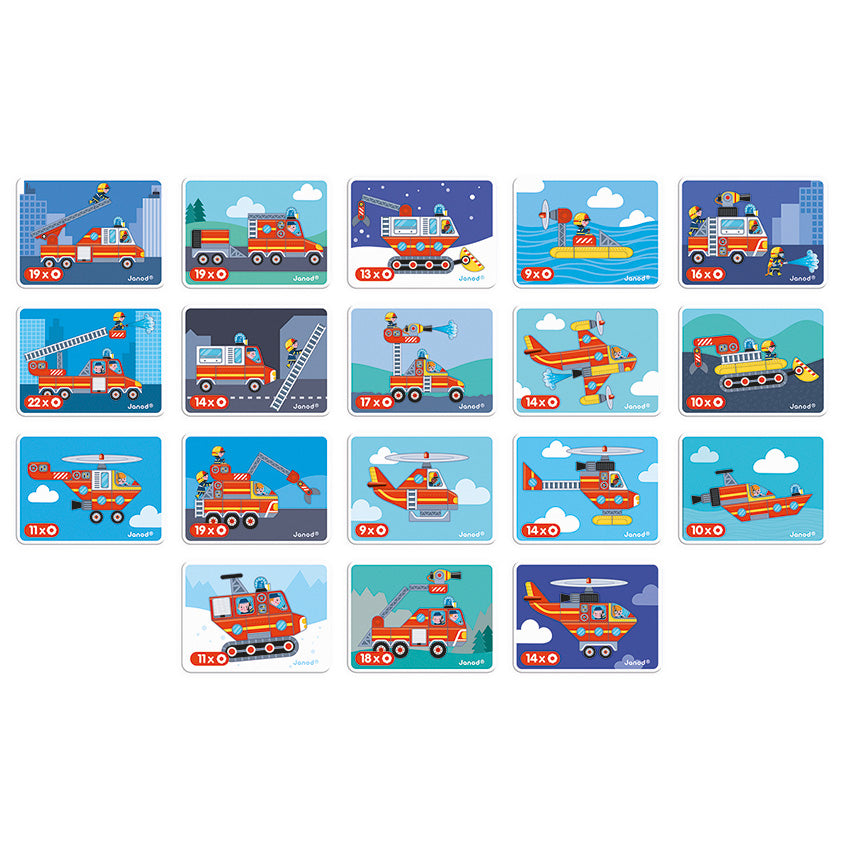 Firefighter Magnetic Book