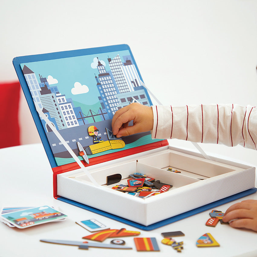 Firefighter Magnetic Book