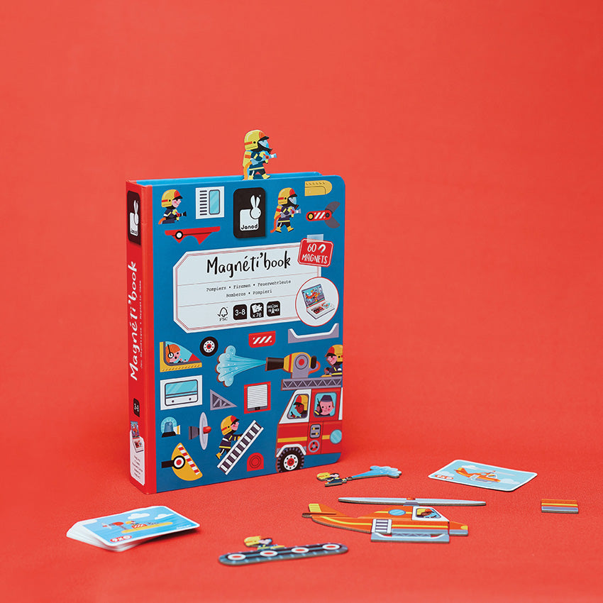 Firefighter Magnetic Book