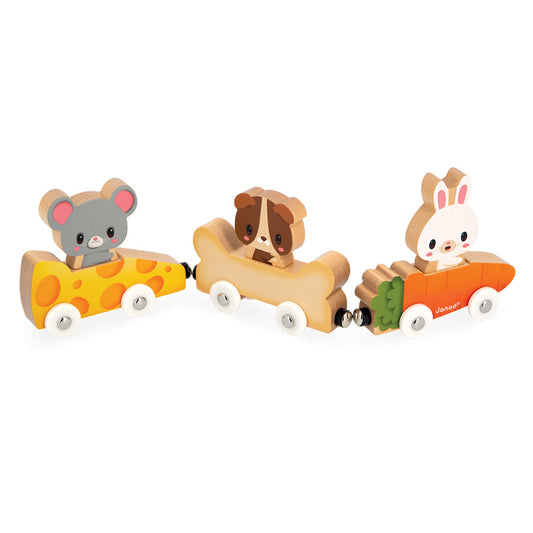 Janod Magnetic Pet Cars