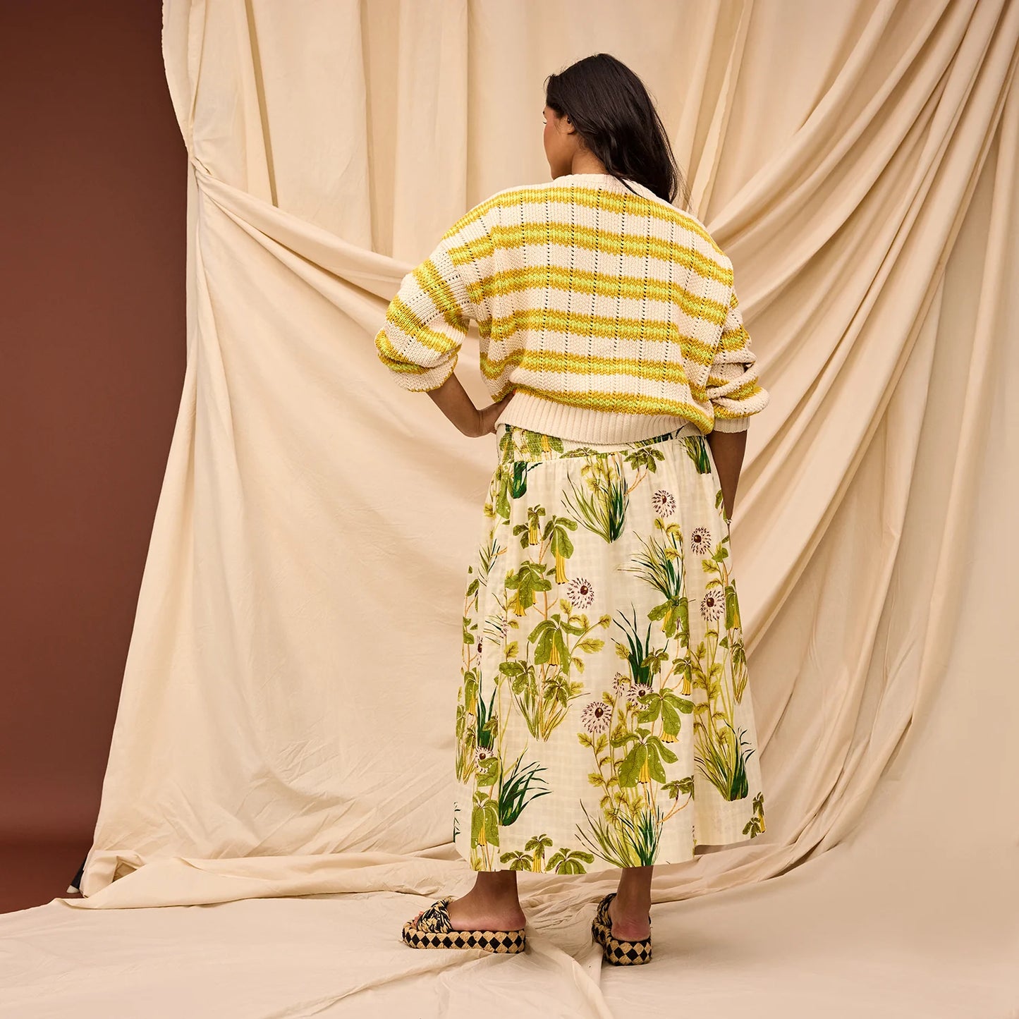 Sage x Clare - Malorie Maxi Skirt