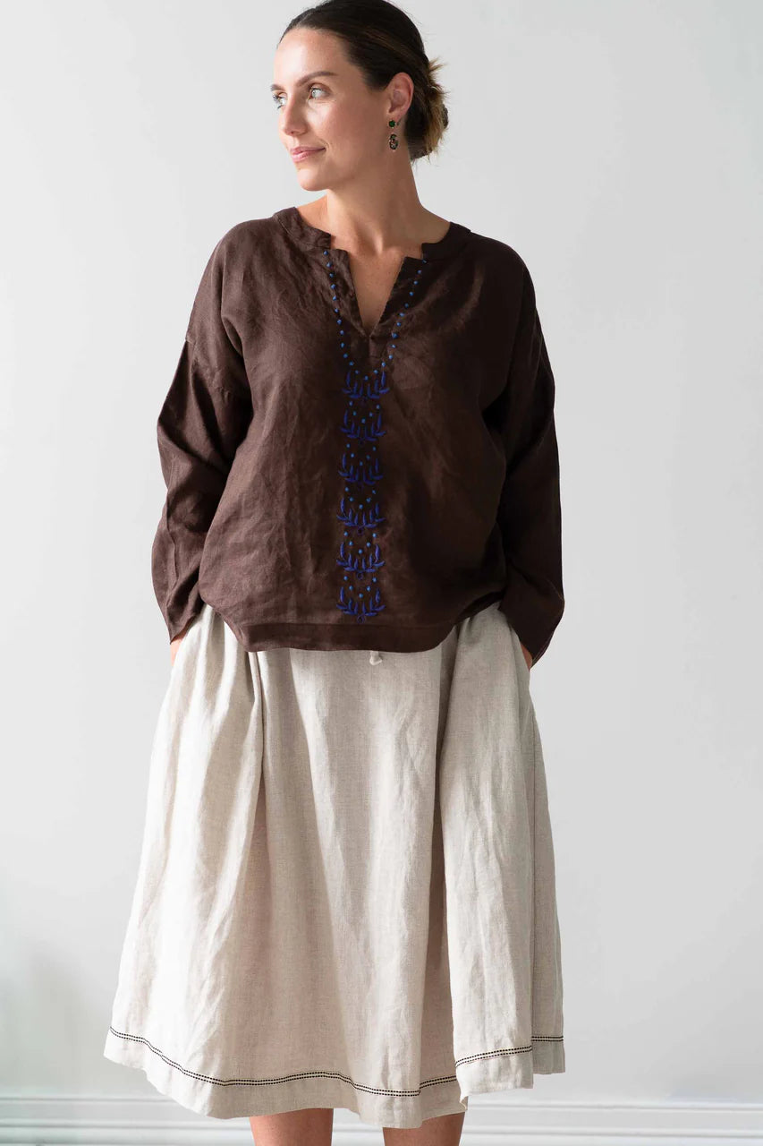 Lazybones Marchi Linen Top