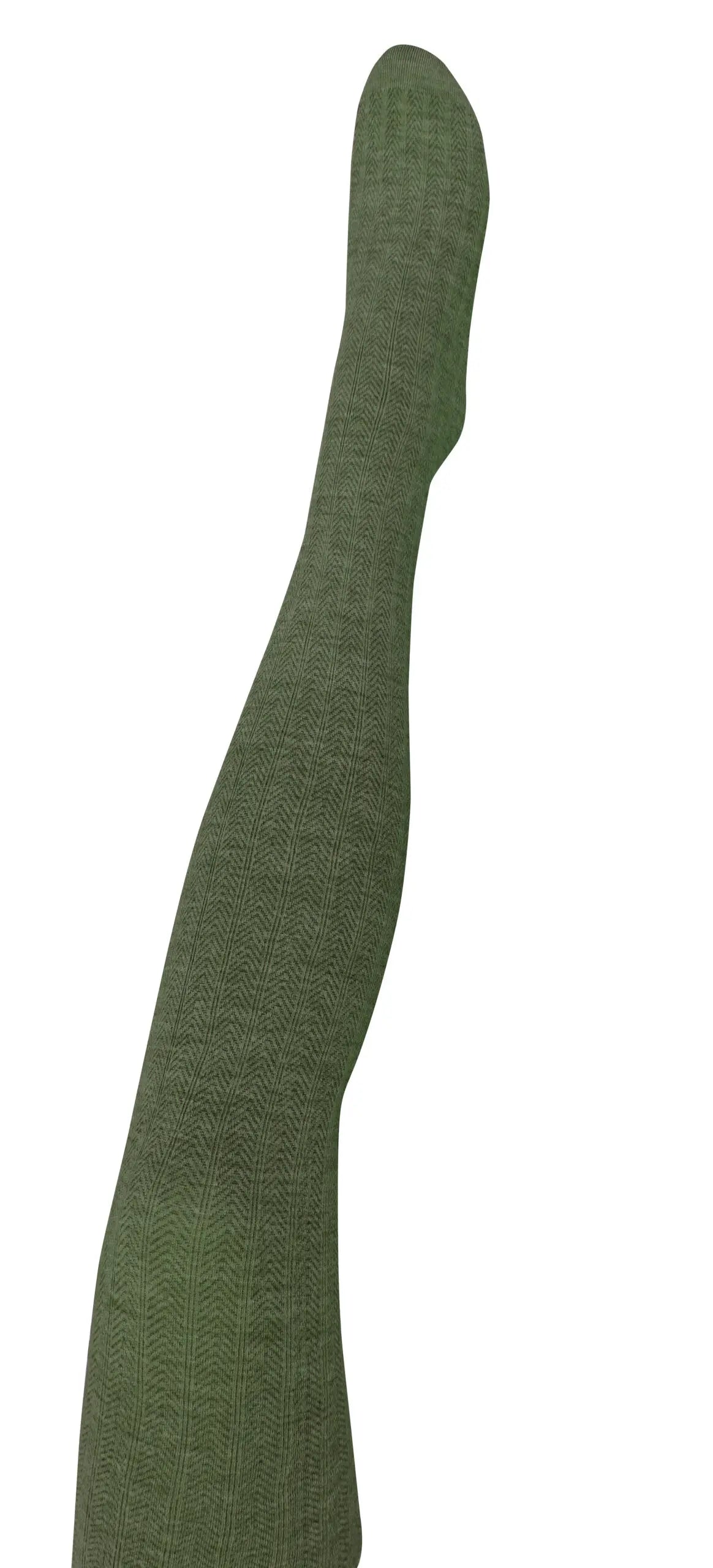 Tightology ‘Martini Green’ Wool Tights
