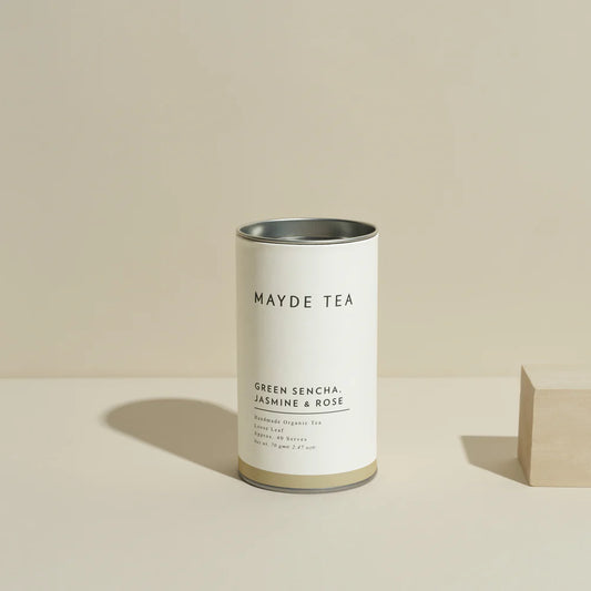 Green Sencha, Jasmine & Rose Loose Leaf Tea