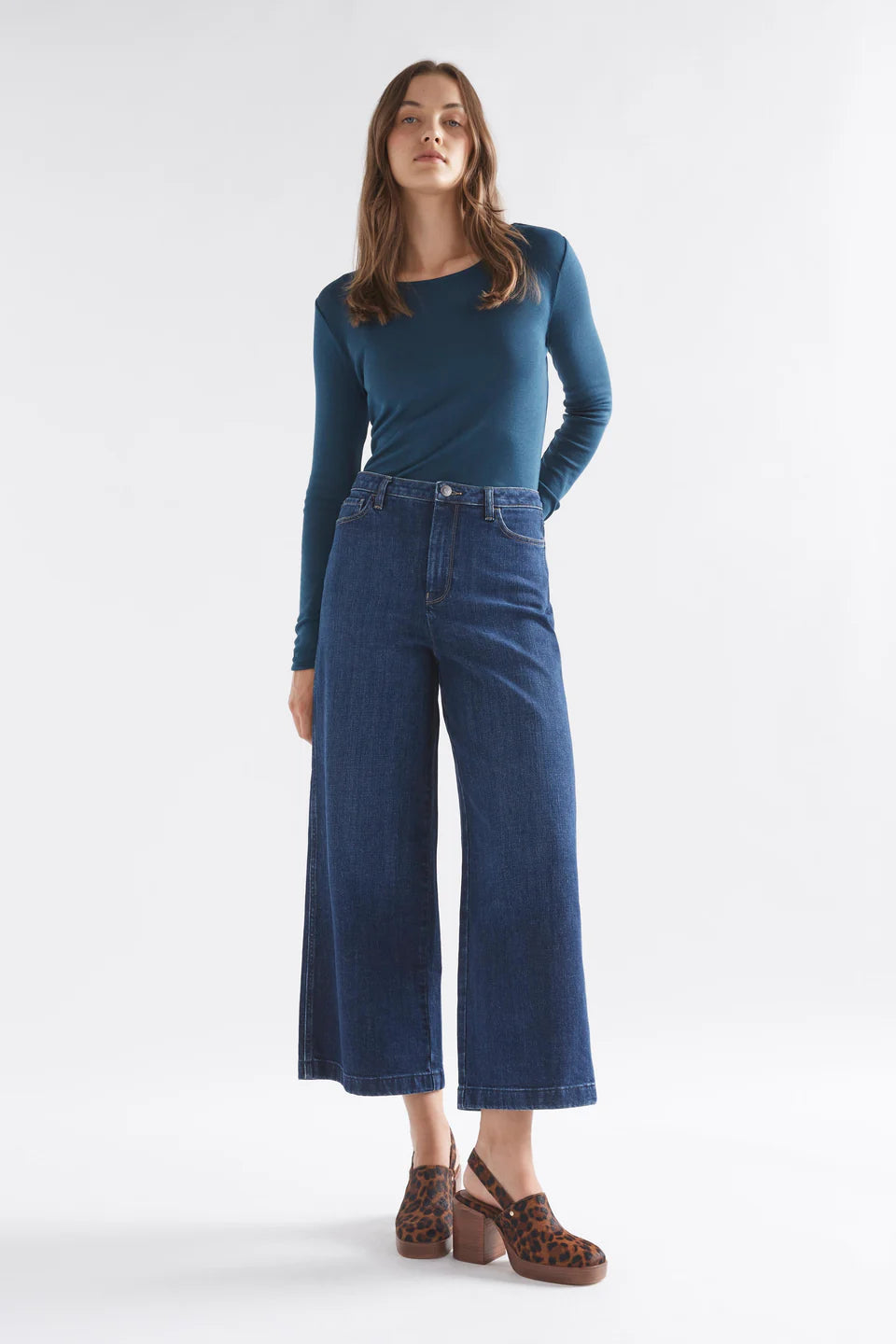 Elk Merino Wool Skin Top - Jasper