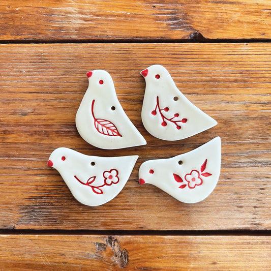 Paper Boat Press Mini Bird Christmas Gift Tag