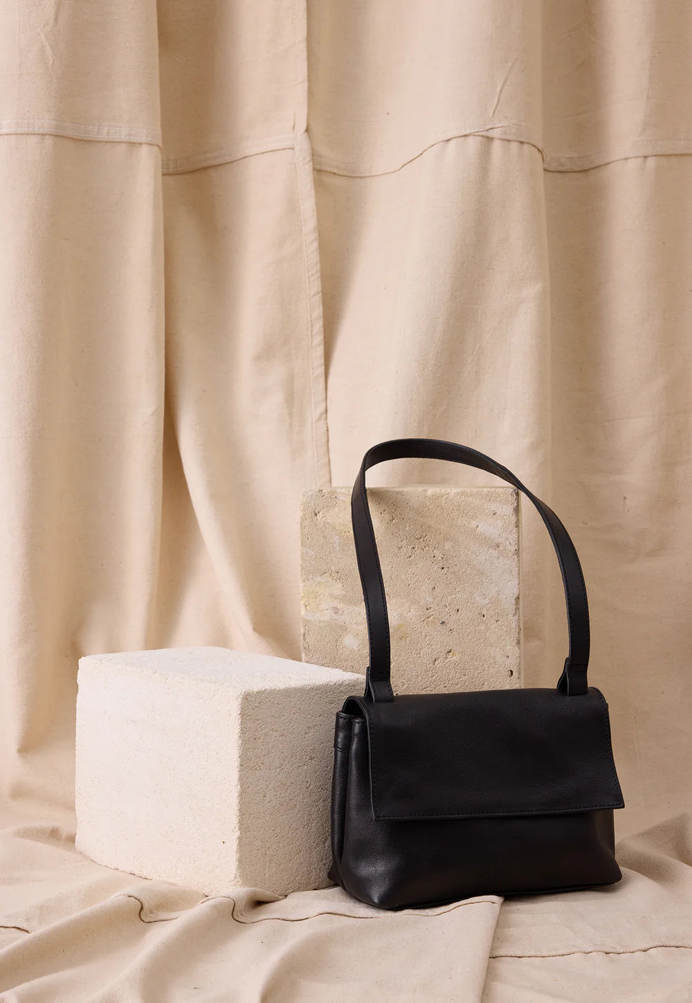 Nancybird Mini Line Shoulder Bag - Black