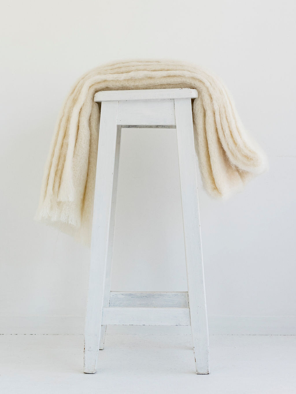 Masterweave Mohair Blanket - Cream