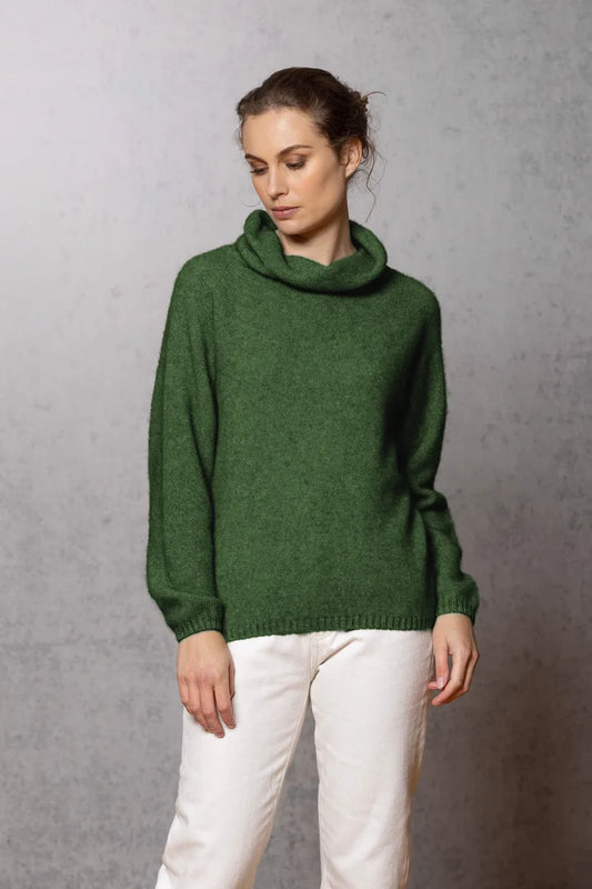 Noble Wilde Moss Stitch Cowl - Jungle