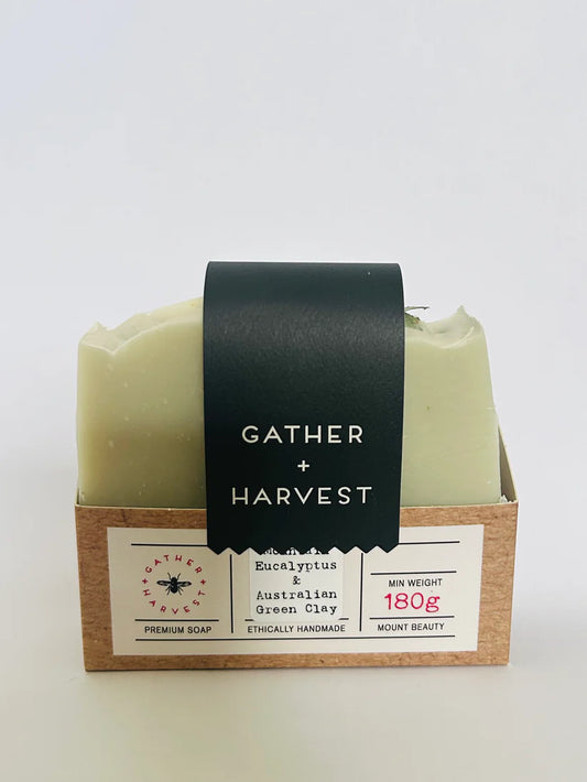 Gather + Harvest Soap - Mountain Eucalyptus and Australian Green Clay