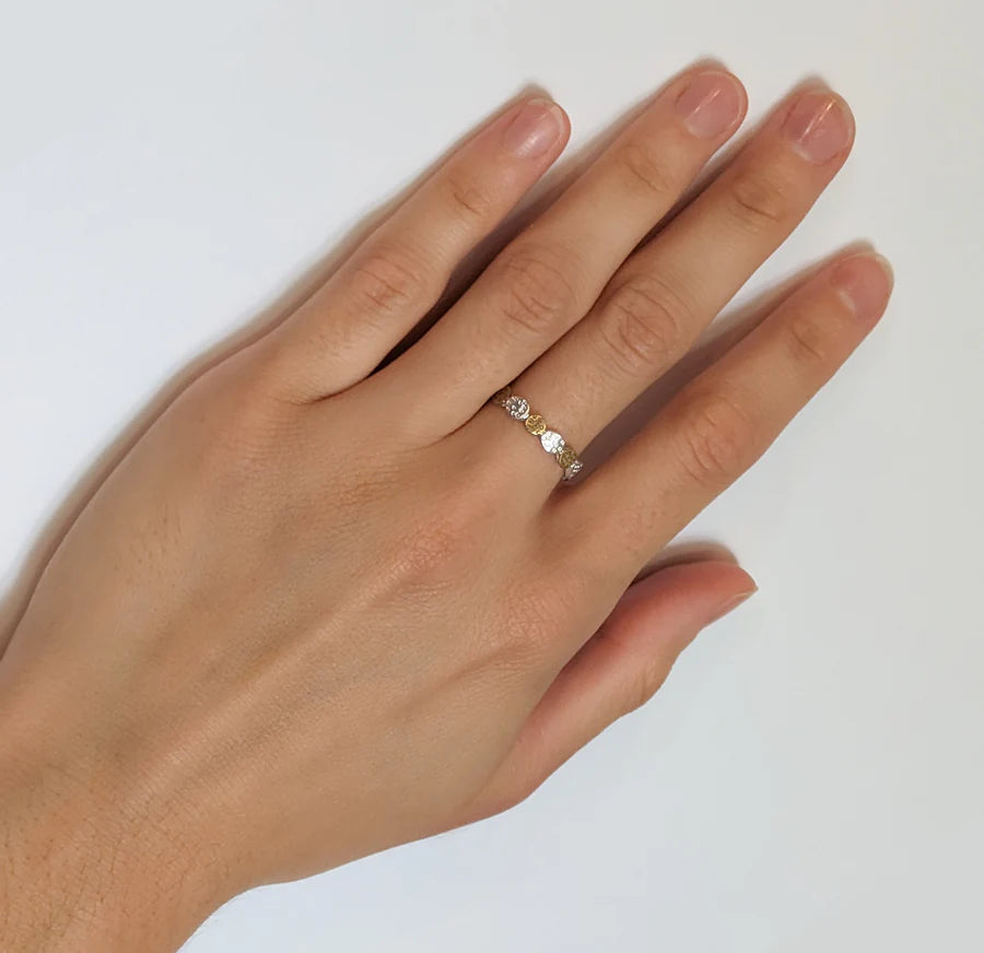 via Smith 'Multi Oval' Ring
