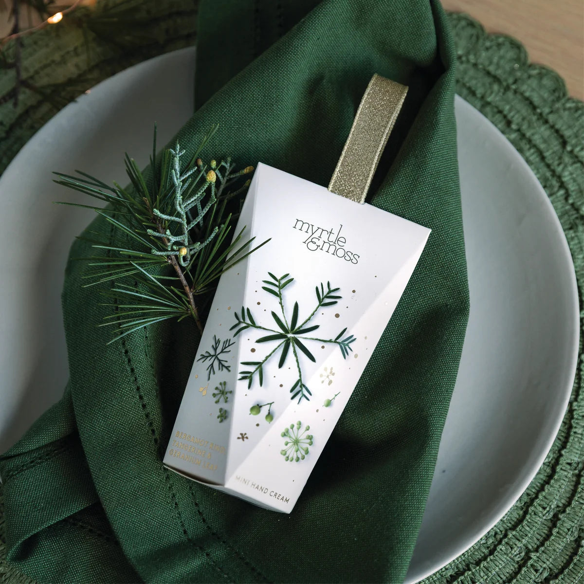 Myrtle & Moss Christmas Ornament Hand Cream
