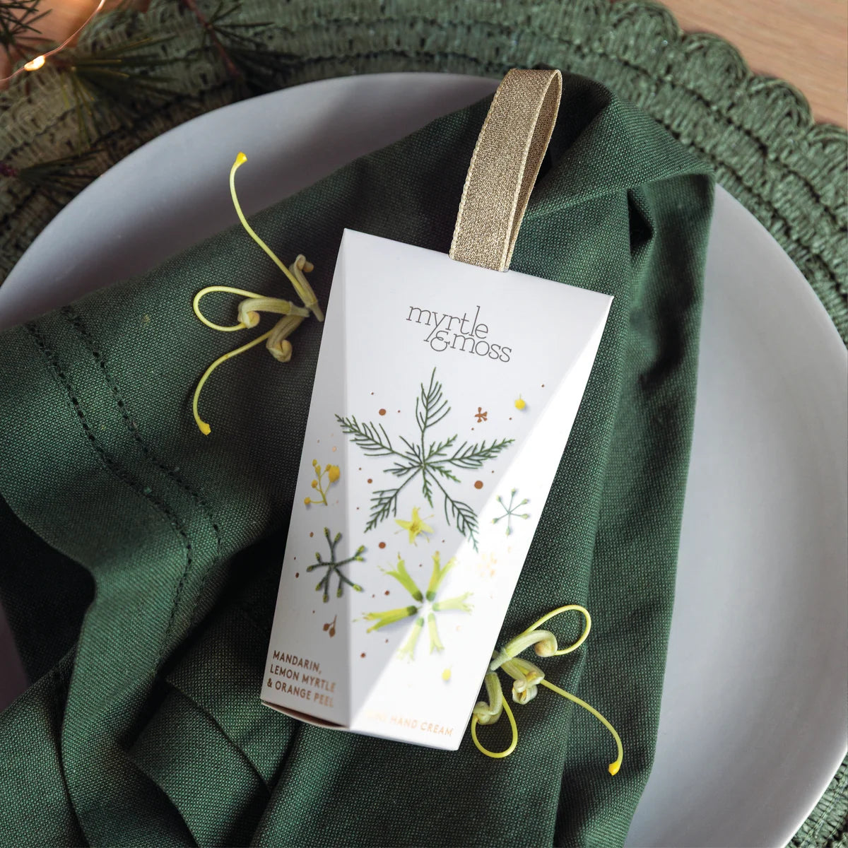 Myrtle & Moss Christmas Ornament Hand Cream