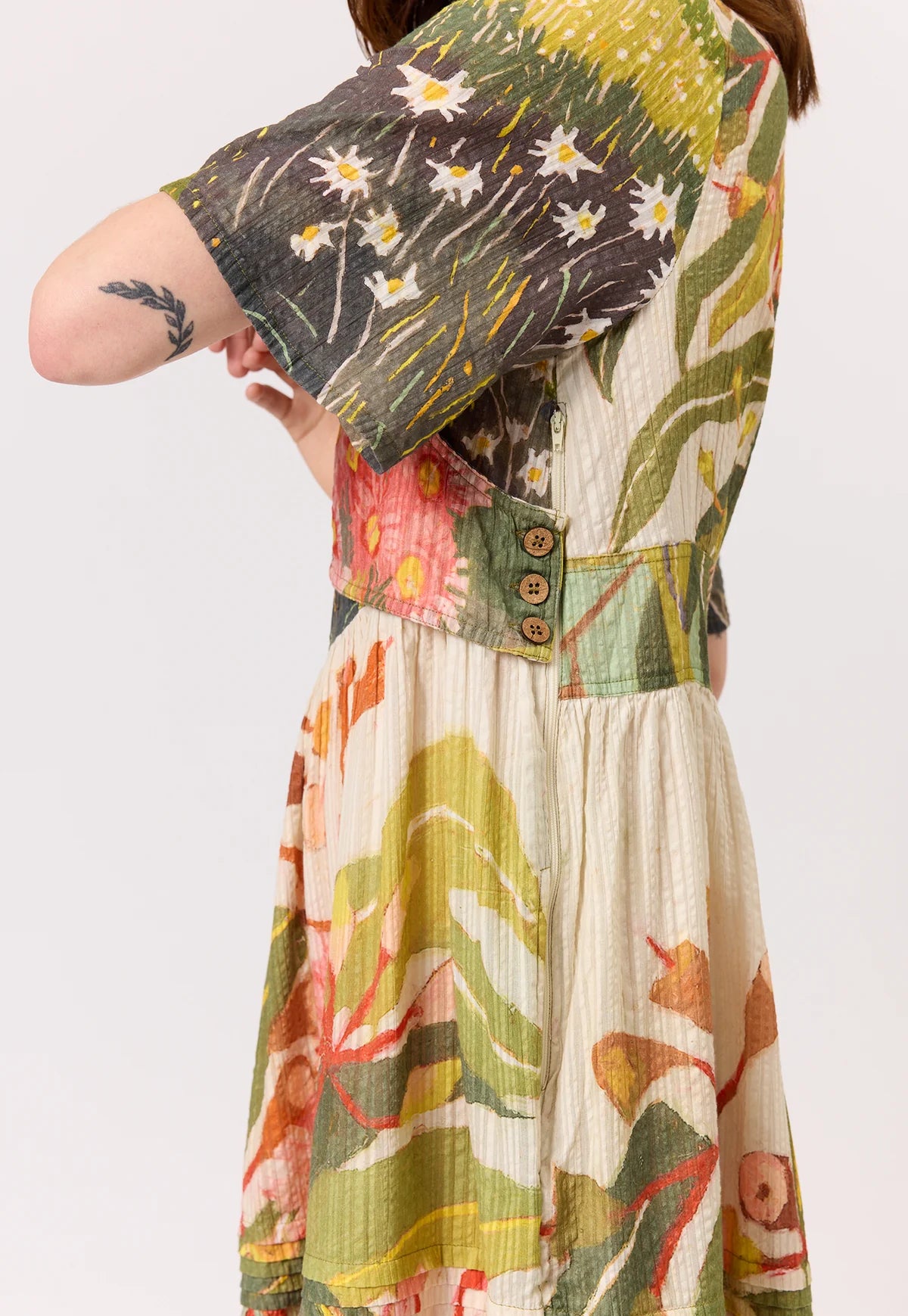 Nancybird Tiered Mabel Dress - Flowering Gum