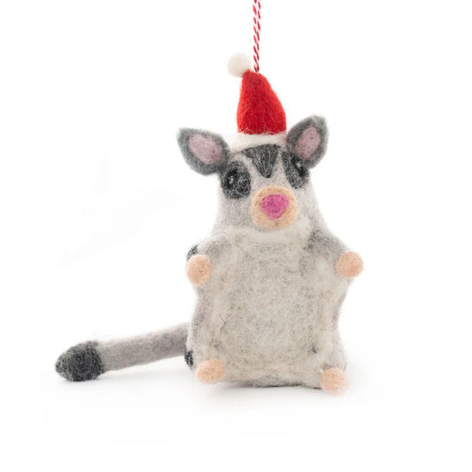 Felt Christmas Decoration - Sugar Glider