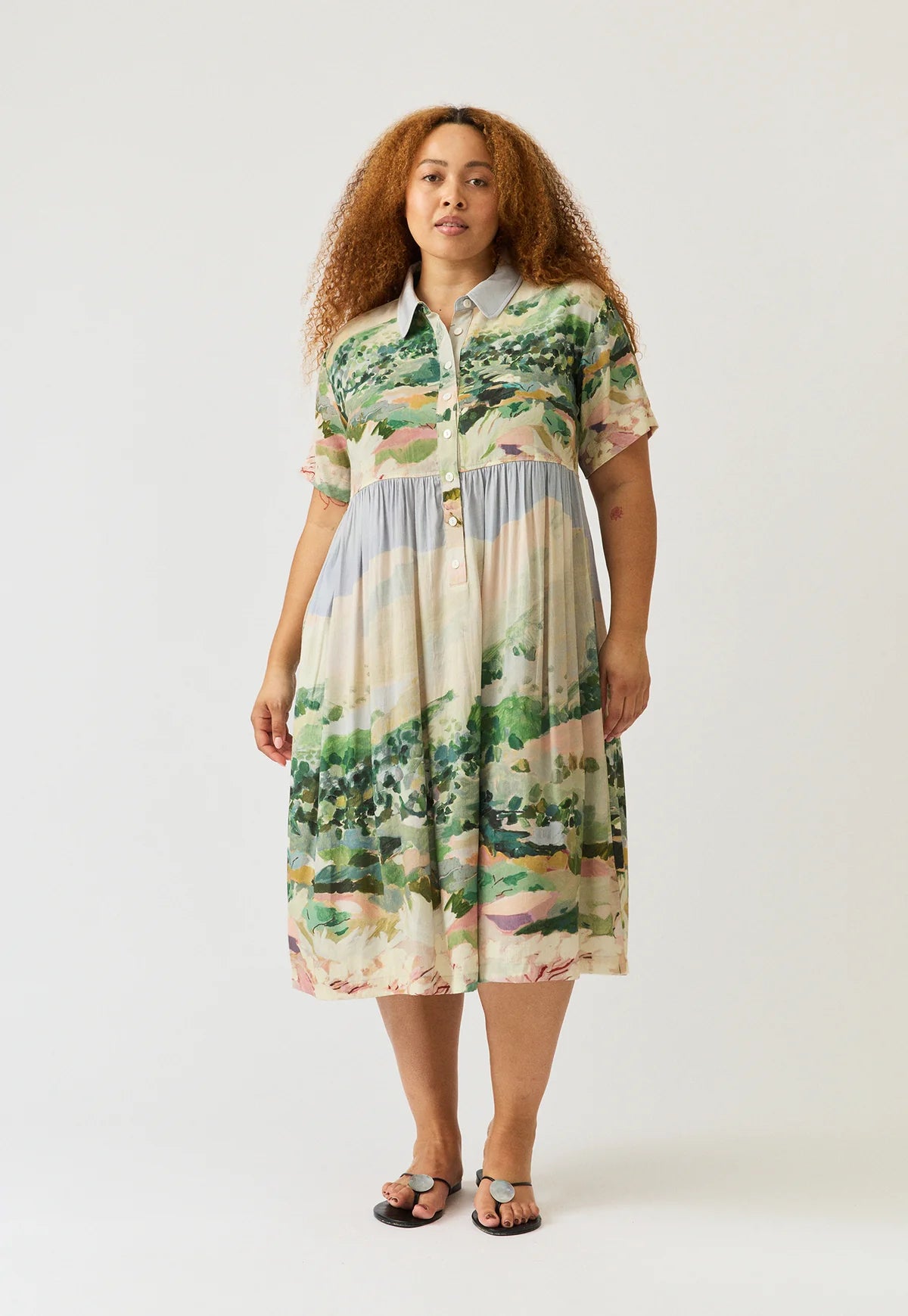 Nancybird Mountain Peak Hart Dress