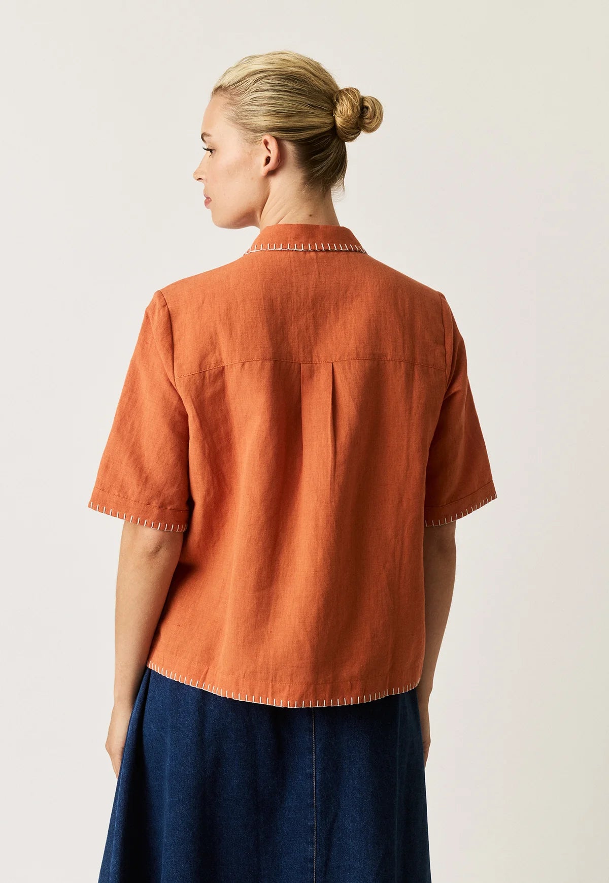 Nancybird Summer Shirt - Blossom Applique