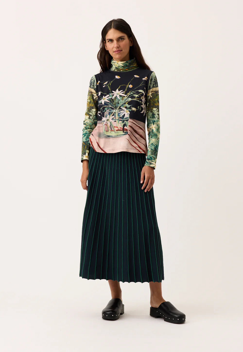 Nancybird Aine Skirt - Foliage