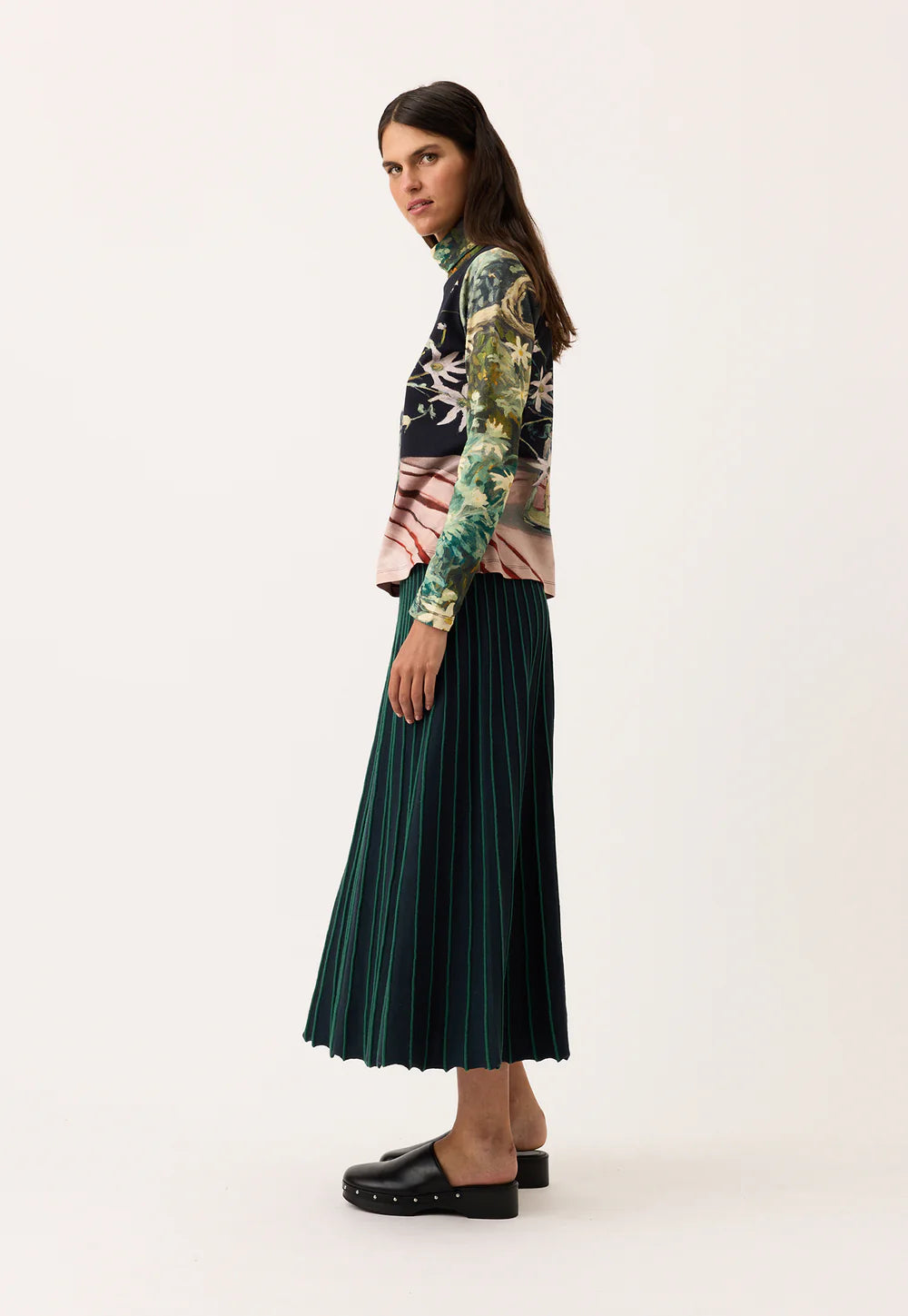 Nancybird Aine Skirt - Foliage