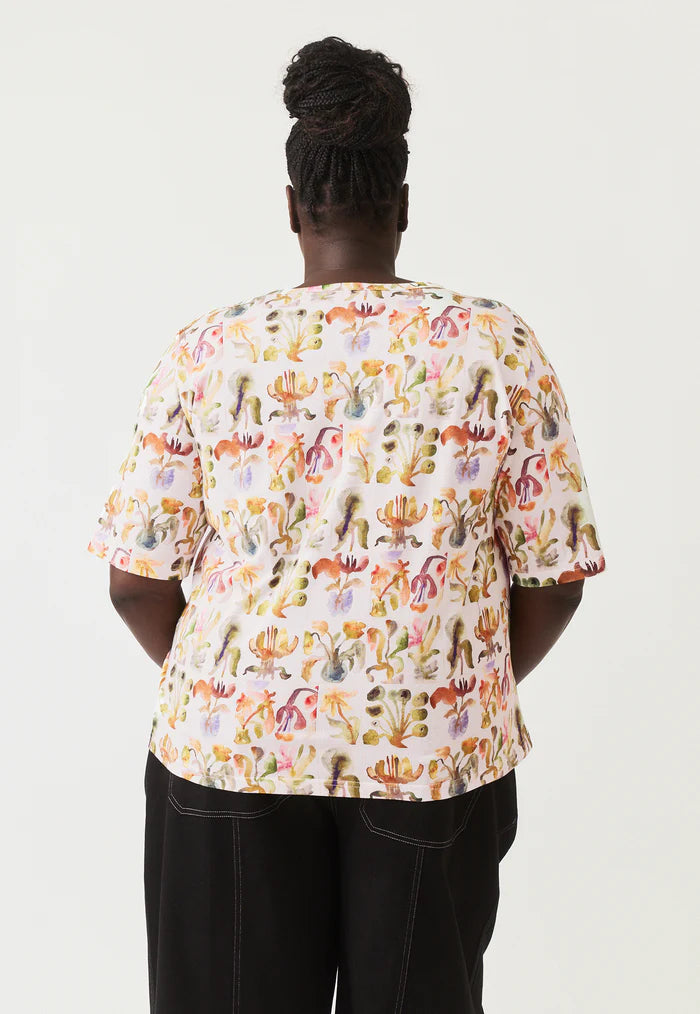 Nancybird Grace Tee - Warm Watercolour