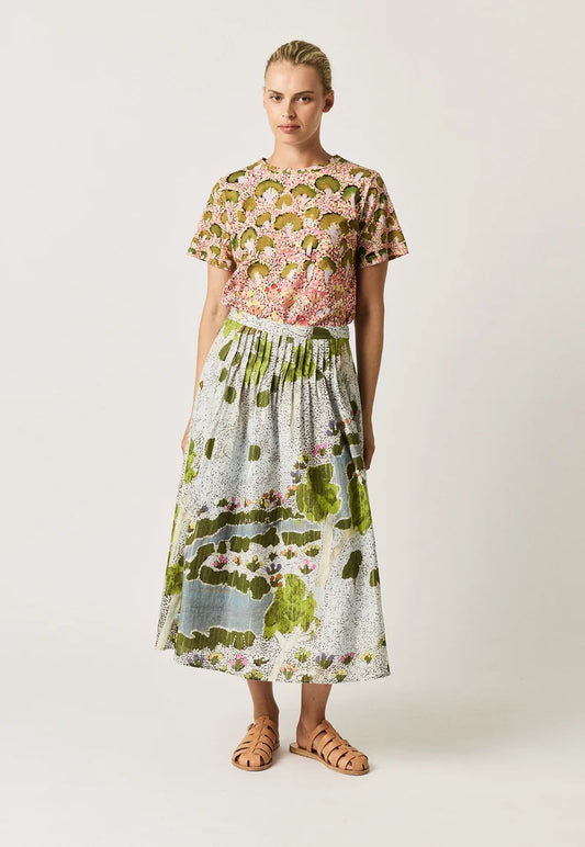 Nancybird Alma Yoke Skirt - Spring Creek