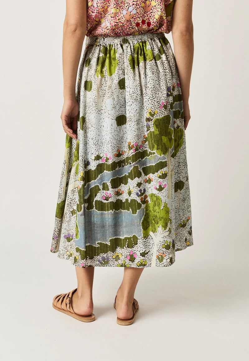 Nancybird Alma Yoke Skirt - Spring Creek