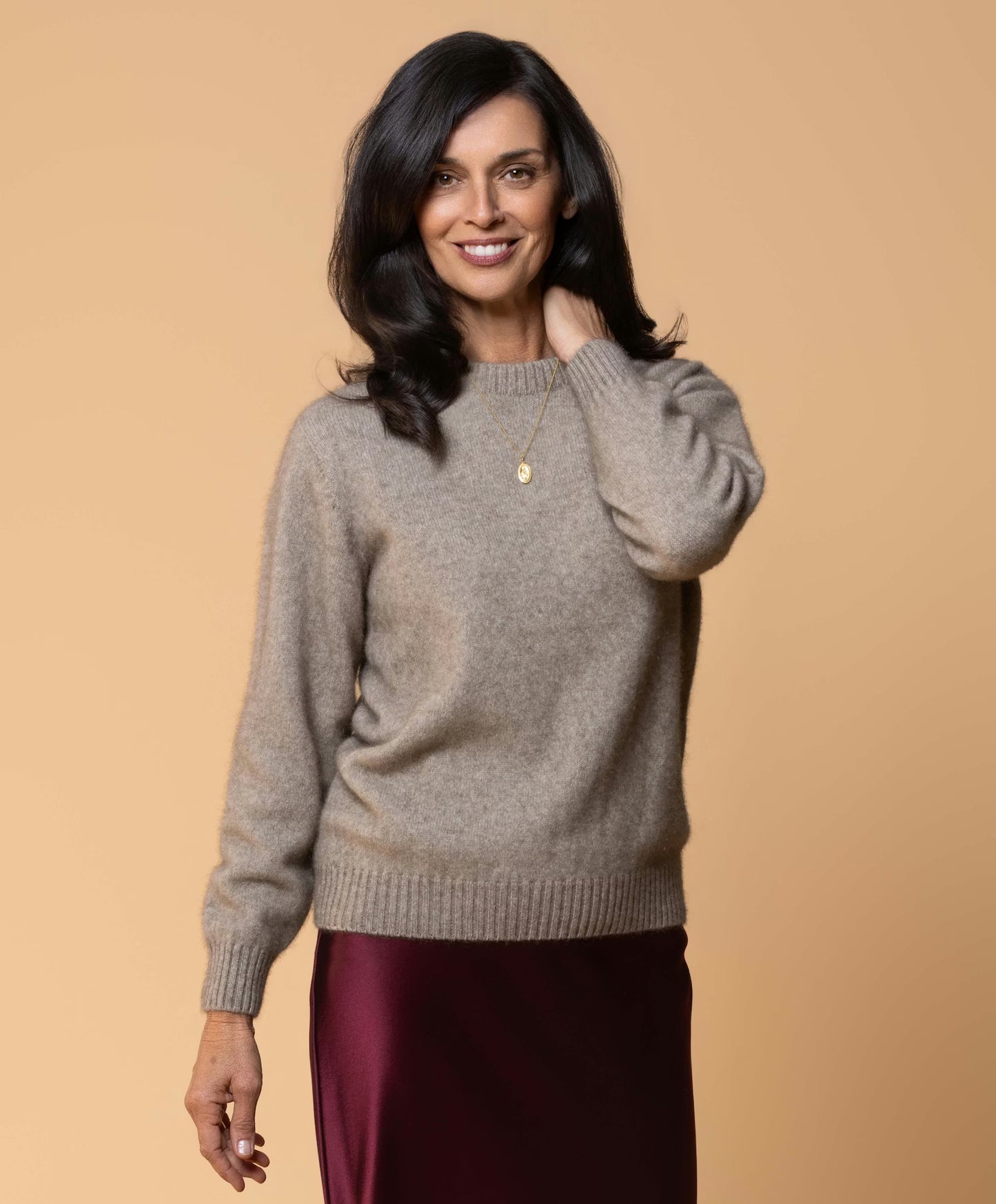 Noble Wilde Noa Possum Crew - Oyster