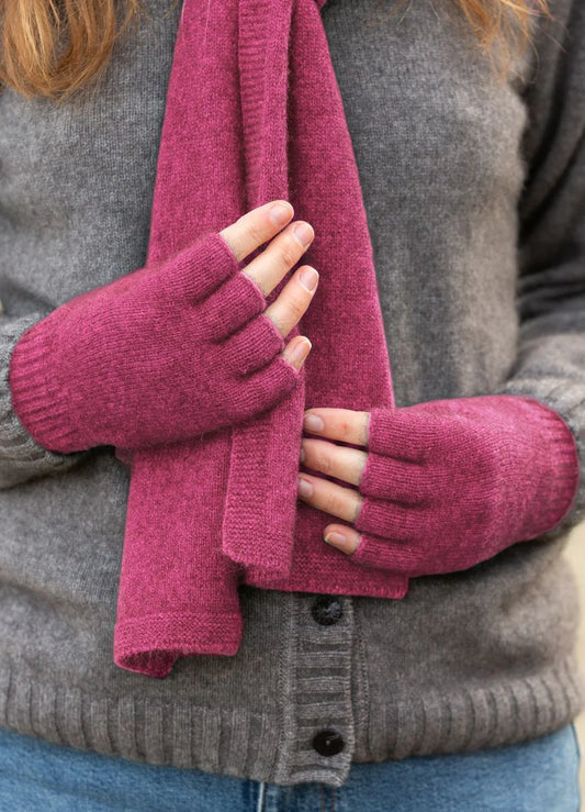 Noble Wilde Fingerless Gloves - Various Colours