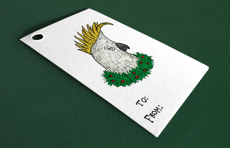 Nonsense Maker - Aussie Animal Christmas Gift Tag - Pack of 6